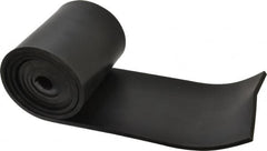 Made in USA - 1/4" Thick x 6" Wide x 60" Long, Buna-N Rubber Strip - Stock Length, 40 Shore A Durometer, 800 to 1,000 psi Tensile Strength, -20 to 170°F, Black - Americas Industrial Supply