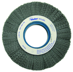 6" Diameter - 2" Arbor Hole - Abrasive Nylon Straight Nylox Wheel - Americas Industrial Supply