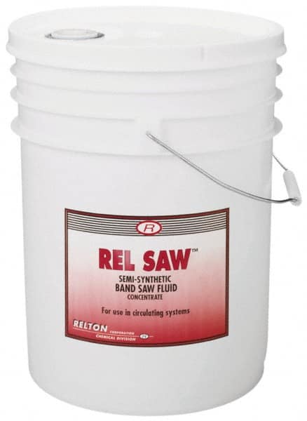 Relton - Rel Saw, 5 Gal Pail Sawing Fluid - Semisynthetic, For Cleaning - Americas Industrial Supply