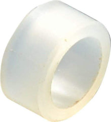 Electro Hardware - 0.171" ID x 1/4" OD, #8 Screw, Grade 101 Nylon Female Unthreaded Circuit Board Spacer - Round Body, Uncoated, 1/8" OAL - Americas Industrial Supply