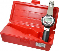 Proto - 3/8" Drive Electronic Digital Torque Wrench - 2.1 Ft/Lb to 28 N/m Torque, 10-5/8" OAL, 0.01 N/m Graduation, Fixed Head - Americas Industrial Supply