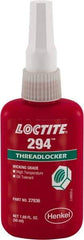 Loctite - 50 mL, Green, High Strength Liquid Threadlocker - 24 hr Full Cure Time - Americas Industrial Supply