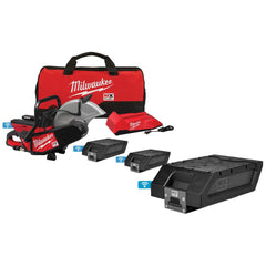 Chop & Cut-Off Saws; Cutting Style: Straight; Arbor Hole Size: 1 in;20 mm; Depth Of Cut At 45 Degrees: 4.0000 in; Includes: Wrench; (2) ™MX FUEL REDLITHIUM XC406 Battery Packs; Contractor Bag; MX FUEL 14 in Cut-Off Saw; MX Fuel 6Ah Battery Pack; Hex Key;