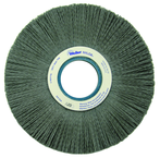 8" Diameter - 2" Arbor Hole - Abrasive Nylon Straight Nylox Wheel - Americas Industrial Supply