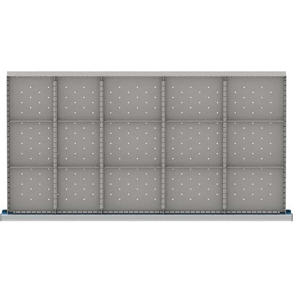 LISTA - 15-Compartment Drawer Divider Layout for 3.15" High Drawers - Americas Industrial Supply