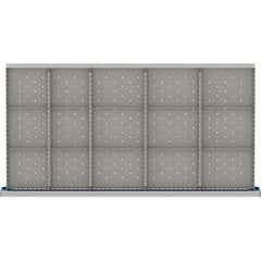 LISTA - 15-Compartment Drawer Divider Layout for 3.15" High Drawers - Americas Industrial Supply