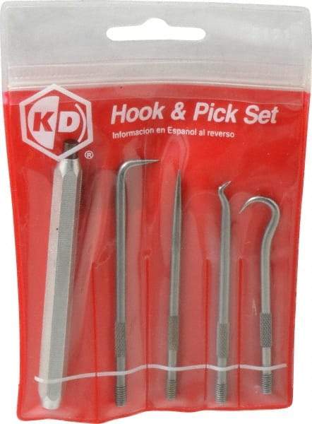 GearWrench - 5 Piece Hook & Probe Set - Steel - Americas Industrial Supply