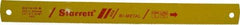 Starrett - 14" Long, 10 Teeth per Inch, Bi-Metal Power Hacksaw Blade - Toothed Edge, 1-3/8" Wide x 0.062" Thick - Americas Industrial Supply