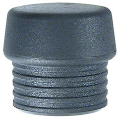 Split Head Mallet Face 2.4″ Med Soft Shore Hardness 45-D, Black, Latex Rubber - Americas Industrial Supply