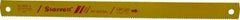 Starrett - 18" Long, 6 Teeth per Inch, Bi-Metal Power Hacksaw Blade - Toothed Edge, 1-3/8" Wide x 0.062" Thick - Americas Industrial Supply