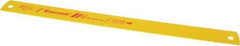Starrett - 18" Long, 6 Teeth per Inch, Bi-Metal Power Hacksaw Blade - Toothed Edge, 1-5/8" Wide x 0.075" Thick - Americas Industrial Supply