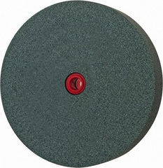 Norton - 60 Grit Silicon Carbide Bench & Pedestal Grinding Wheel - 10" Diam x 1-1/4" Hole x 1-1/2" Thick, 2485 Max RPM, I Hardness, Medium Grade , Vitrified Bond - Americas Industrial Supply