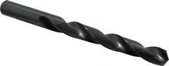 Hertel - 5/8" 118° High Speed Steel Jobber Drill - Oxide Finish, Right Hand Cut, Spiral Flute, Straight Shank, 7-1/8" OAL, Standard Point - Americas Industrial Supply