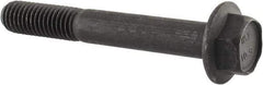 Value Collection - M10x1.50 Metric Coarse, 70mm Length Under Head, Hex Drive Flange Bolt - 35mm Thread Length, Grade 10.9 Alloy Steel, Smooth Flange, Phosphate & Oil Finish - Americas Industrial Supply