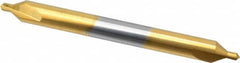 Hertel - #2 Plain Cut 60° Incl Angle Solid Carbide Combo Drill & Countersink - Americas Industrial Supply