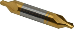 Hertel - #6 Plain Cut 60° Incl Angle Solid Carbide Combo Drill & Countersink - Americas Industrial Supply