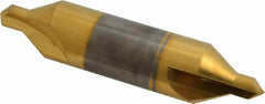 Hertel - #8 Plain Cut 60° Incl Angle Solid Carbide Combo Drill & Countersink - Americas Industrial Supply