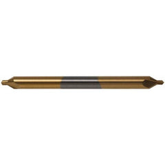 Hertel - #6 Plain Cut 60° Incl Angle Solid Carbide Combo Drill & Countersink - Americas Industrial Supply