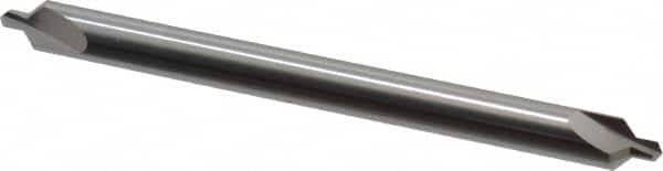 Hertel - #4 Plain Cut 90° Incl Angle Solid Carbide Combo Drill & Countersink - Americas Industrial Supply