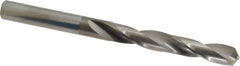 Hertel - Letter K 118° Solid Carbide Jobber Drill - Bright Finish, Right Hand Cut, Spiral Flute, Straight Shank, 3-1/2" OAL, Standard Point - Americas Industrial Supply