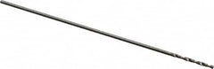 Hertel - #75 118° Solid Carbide Jobber Drill - Bright Finish, Right Hand Cut, Spiral Flute, Straight Shank, 7/8" OAL, Standard Point - Americas Industrial Supply