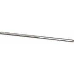 Hertel - #53, 0.0595", 140° Point, Solid Carbide Straight Flute Drill Bit - Americas Industrial Supply
