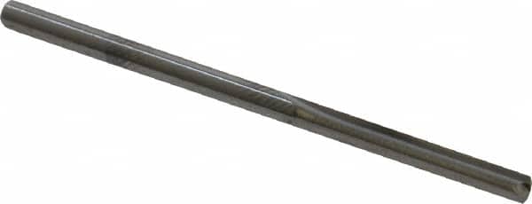 Hertel - #43, 0.089", 140° Point, Solid Carbide Straight Flute Drill Bit - Americas Industrial Supply