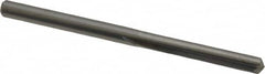 Hertel - #31, 0.12", 140° Point, Solid Carbide Straight Flute Drill Bit - Americas Industrial Supply