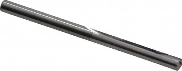 Hertel - #30, 0.1285", 140° Point, Solid Carbide Straight Flute Drill Bit - Americas Industrial Supply