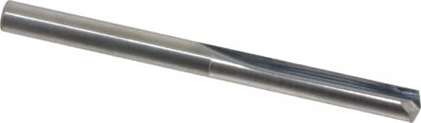 Hertel - #19, 0.166", 140° Point, Solid Carbide Straight Flute Drill Bit - Americas Industrial Supply