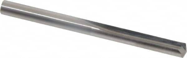 Hertel - #17, 0.173", 140° Point, Solid Carbide Straight Flute Drill Bit - Americas Industrial Supply