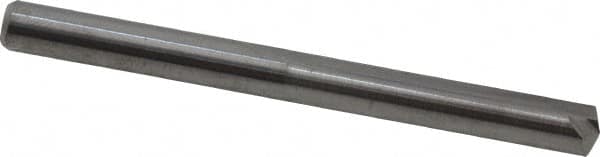 Hertel - #5, 0.2055", 140° Point, Solid Carbide Straight Flute Drill Bit - Americas Industrial Supply