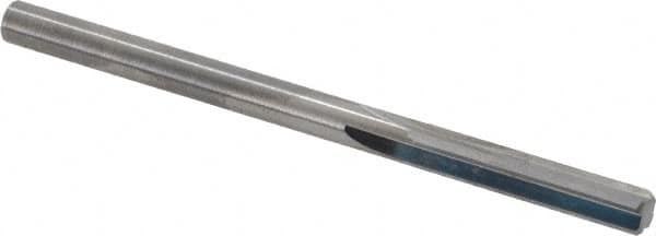 Hertel - #8 Solid Carbide 4 Flute Chucking Reamer - Straight Flute, 0.199" Straight Shank, 1" Flute Length, 3" OAL - Americas Industrial Supply