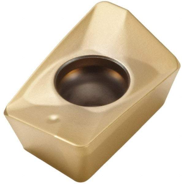 Seco - XOMX120412 MD13 Grade MP3000 Carbide Milling Insert - TiAlN Finish, 0.163" Thick, 0.047" Corner Radius - Americas Industrial Supply