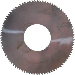 Made in USA - 1-3/4" Diam x 0.045" Blade Thickness x 5/8" Arbor Hole Diam, 90 Tooth Slitting and Slotting Saw - Arbor Connection, Solid Carbide, Concave Ground - Americas Industrial Supply