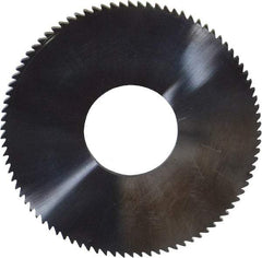 Made in USA - 1-3/4" Diam x 0.064" Blade Thickness x 5/8" Arbor Hole Diam, 90 Tooth Slitting and Slotting Saw - Arbor Connection, Solid Carbide, Concave Ground - Americas Industrial Supply