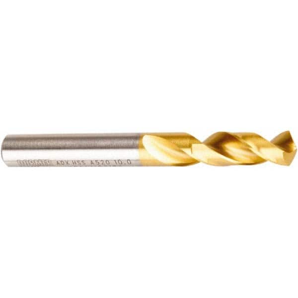 DORMER - 0.3858" 130° Spiral Flute High Speed Steel Screw Machine Drill Bit - Americas Industrial Supply