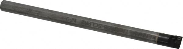 Kennametal - 15.24mm Min Bore Diam, 203.2mm OAL, 1/2" Shank Diam, E-SCLP Indexable Boring Bar - CP.. Insert, Screw Holding Method - Americas Industrial Supply