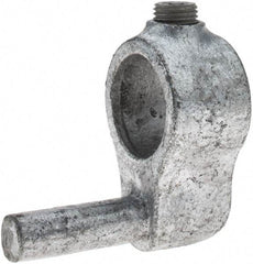 Kee - 3/4" Pipe, Malleable Iron Gate Hinge Fitting - Galvanized Finish - Americas Industrial Supply
