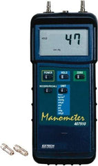 Extech - 29 Max psi, 2% Accuracy, Differential Pressure Manometer - Americas Industrial Supply