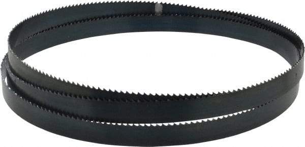 Starrett - 6 TPI, 7' 9" Long x 3/4" Wide x 0.032" Thick, Welded Band Saw Blade - Carbon Steel, Toothed Edge, Raker Tooth Set, Flexible Back, Contour Cutting - Americas Industrial Supply