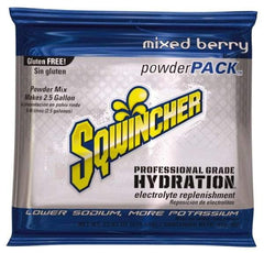 Sqwincher - 23.83 oz Pack Mixed Berry Activity Drink - Powdered, Yields 2.5 Gal - Americas Industrial Supply