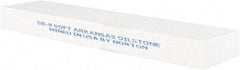 Norton - 8" Long x 2" Wide x 3" Thick, Novaculite Sharpening Stone - Rectangle, Extra Fine Grade - Americas Industrial Supply