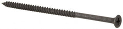 Value Collection - #10, 4" OAL, Phillips Drive Bugle Head, Steel Drywall Screws - Black Phosphate Finish, Grade 1018 - Americas Industrial Supply