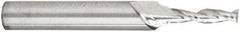 Freud - 1/8" Cutting Diam x 1/2" Length of Cut, 2 Flute, Upcut Spiral Router Bit - Solid Carbide, 2" OAL x 1/4" Shank Diam, Cut-Out - Americas Industrial Supply