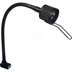 Sunnex Lighting - Task Lights; Fixture Type: General Purpose ; Color: Black ; Lamp Type: Halogen ; Mounting Type: Base Mount ; Adjustable Arm Type: Gooseneck ; Arm Length (mm): 685 - Exact Industrial Supply