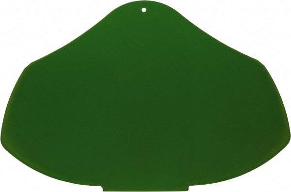 Uvex - Green Polycarbonate Welding Window - 0.06" Thick, Shade 3, Compatible with Uvex S8500 & S8510 Bionic Headgear - Americas Industrial Supply