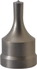 Cleveland Steel Tool - 5/16 Inch Diameter Round Ironworker Punch - 1-1/32 Inch Body Diameter, 1-5/32 Inch Head Diameter, 1-15/16 Inch Overall Length - Americas Industrial Supply