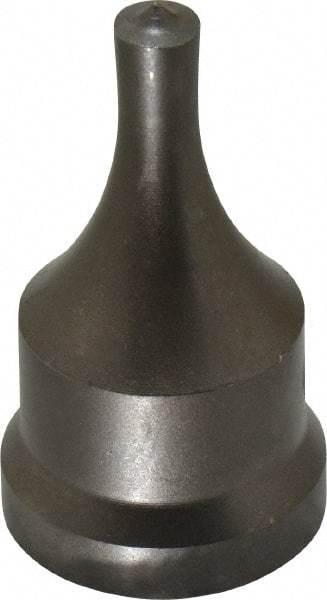 Cleveland Steel Tool - 5/16 Inch Diameter Round Ironworker Punch - 1-1/16 Inch Body Diameter, 1-7/32 Inch Head Diameter, 2-1/8 Inch Overall Length - Americas Industrial Supply