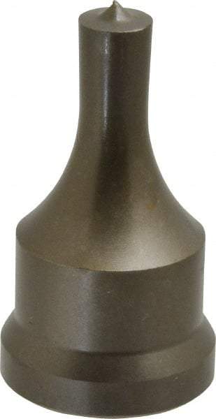 Cleveland Steel Tool - 13/32 Inch Diameter Round Ironworker Punch - 1-1/16 Inch Body Diameter, 1-7/32 Inch Head Diameter, 2-1/8 Inch Overall Length - Americas Industrial Supply